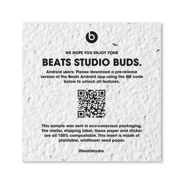 Seed Paper Coaster - 3 square - Seed Paper Coaster - 3 square - Image 0 of 0