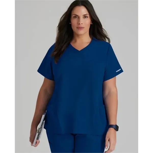 Barco Skechers Women's Vitality 3 Pocket V-Neck Scrub Top - Barco Skechers Women's Vitality 3 Pocket V-Neck Scrub Top - Image 5 of 6