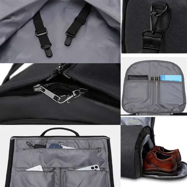 2 in 1 Convertible Garment Travel Bags with Shoulder Strap - 2 in 1 Convertible Garment Travel Bags with Shoulder Strap - Image 4 of 4