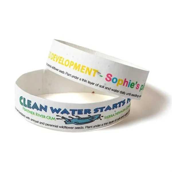 Seed Paper Wristband - Seed Paper Wristband - Image 0 of 0