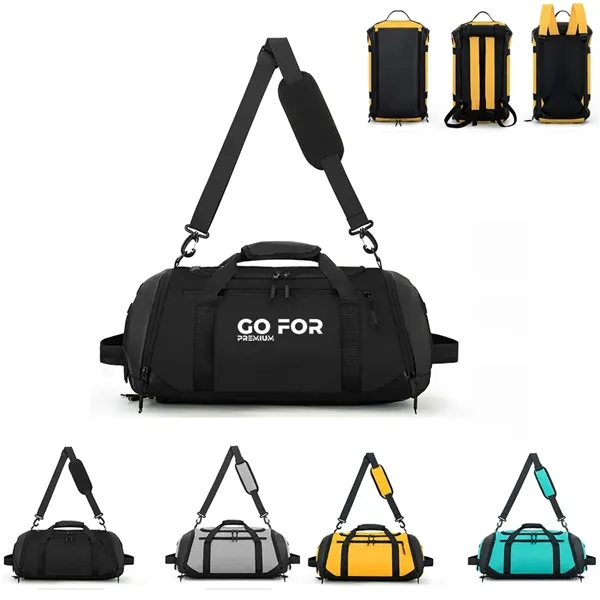 3 in 1 Gym Bag for Men and Women with Shoes Compartment - 3 in 1 Gym Bag for Men and Women with Shoes Compartment - Image 0 of 7