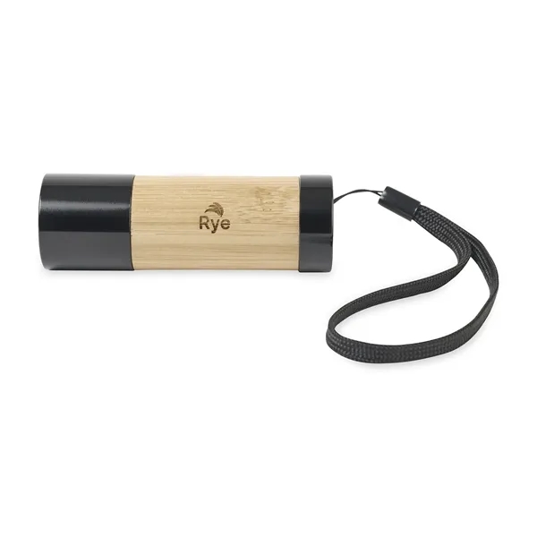 Mini LED Bamboo Flashlight - Mini LED Bamboo Flashlight - Image 1 of 4