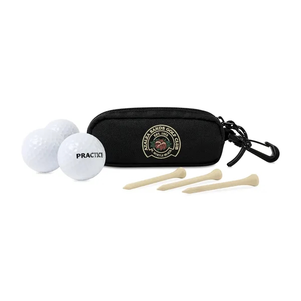 Golf Links Ball & Tee Caddy Kit - Golf Links Ball & Tee Caddy Kit - Image 0 of 1