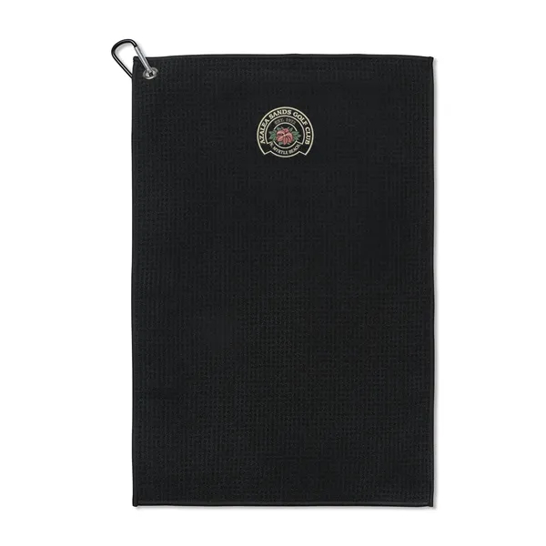 Golf Links Waffle Weave Towel - Golf Links Waffle Weave Towel - Image 2 of 5
