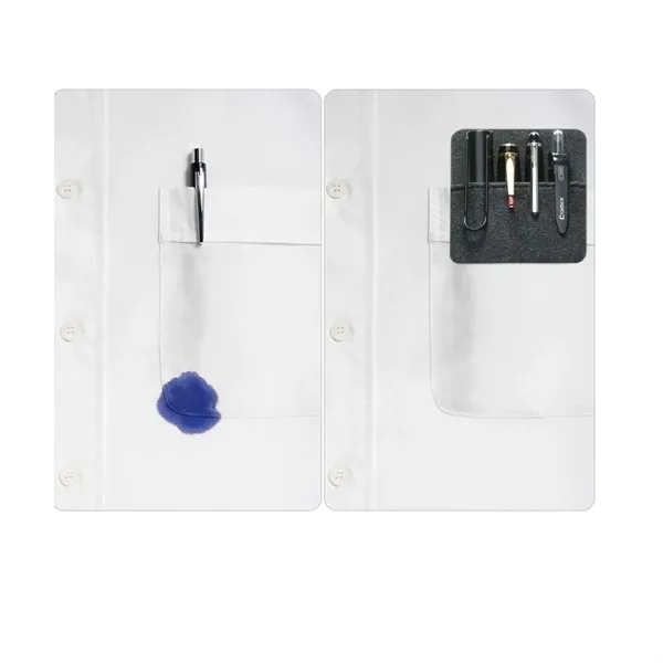 PU Leather Pen Holder Pocket Protector - PU Leather Pen Holder Pocket Protector - Image 2 of 5