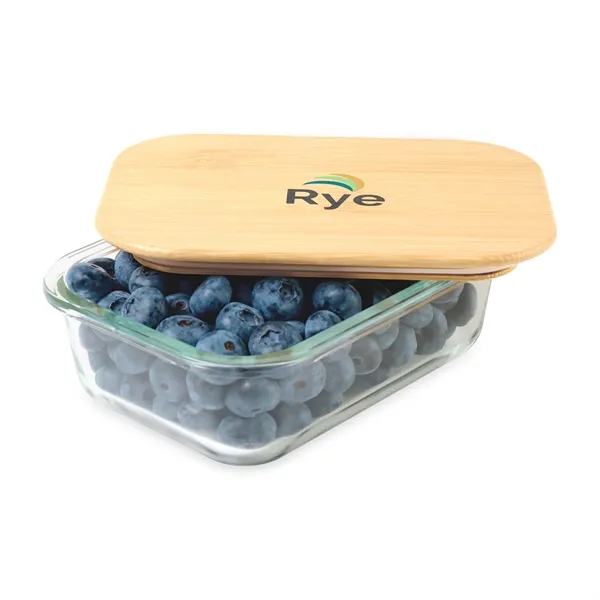 2 Cup Bamboo Storage Container - 2 Cup Bamboo Storage Container - Image 1 of 3