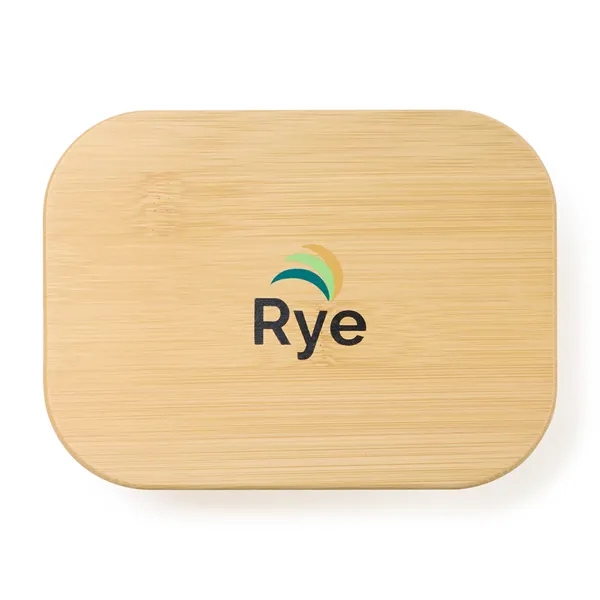 2 Cup Bamboo Storage Container - 2 Cup Bamboo Storage Container - Image 2 of 3
