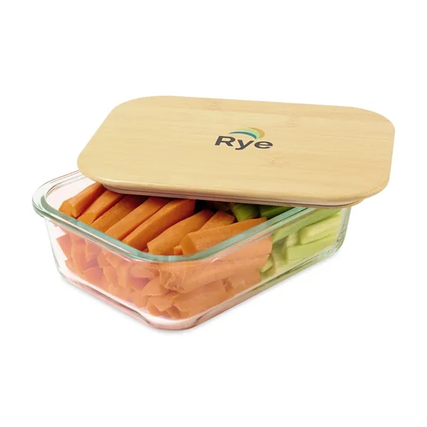 4 Cup Bamboo Storage Container - 4 Cup Bamboo Storage Container - Image 2 of 3
