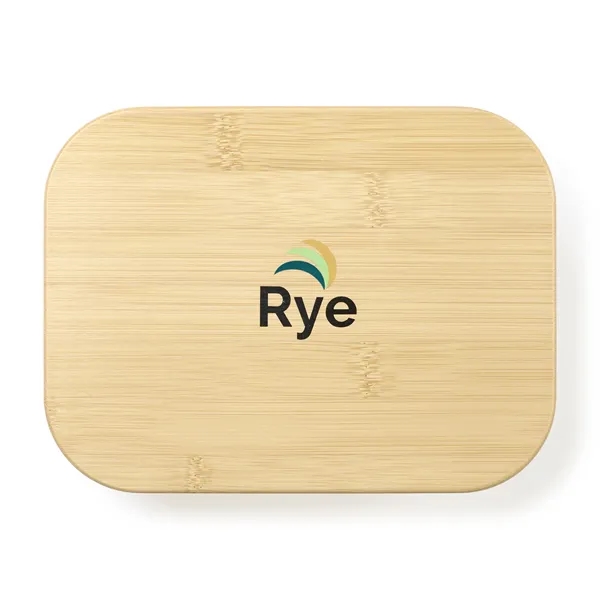 4 Cup Bamboo Storage Container - 4 Cup Bamboo Storage Container - Image 3 of 3