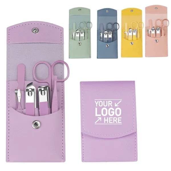 Manicure Kit Nail Clippers for Men and Women Set of 7pcs - Manicure Kit Nail Clippers for Men and Women Set of 7pcs - Image 0 of 5