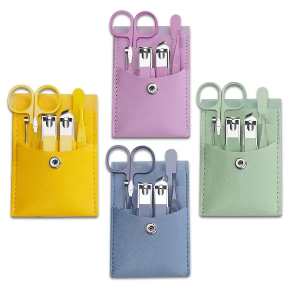 Manicure Kit Nail Clippers for Men and Women Set of 7pcs - Manicure Kit Nail Clippers for Men and Women Set of 7pcs - Image 1 of 5
