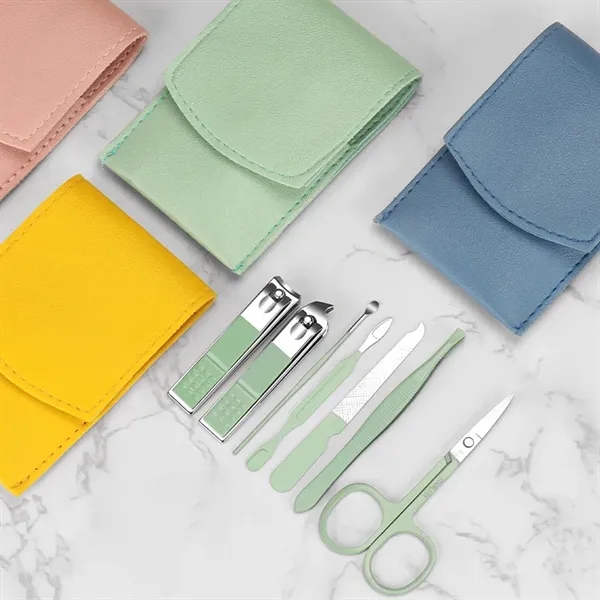 Manicure Kit Nail Clippers for Men and Women Set of 7pcs - Manicure Kit Nail Clippers for Men and Women Set of 7pcs - Image 2 of 5