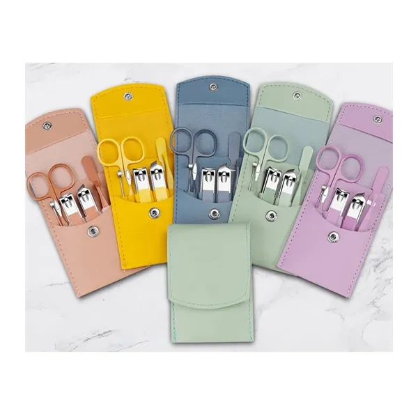 Manicure Kit Nail Clippers for Men and Women Set of 7pcs - Manicure Kit Nail Clippers for Men and Women Set of 7pcs - Image 4 of 5