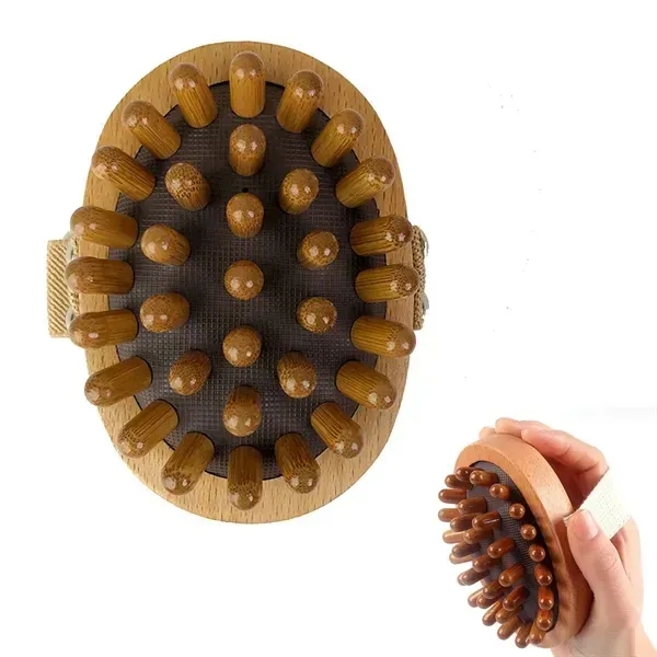 Wooden Manual Massage Guasha Scraping Brush - Wooden Manual Massage Guasha Scraping Brush - Image 0 of 2
