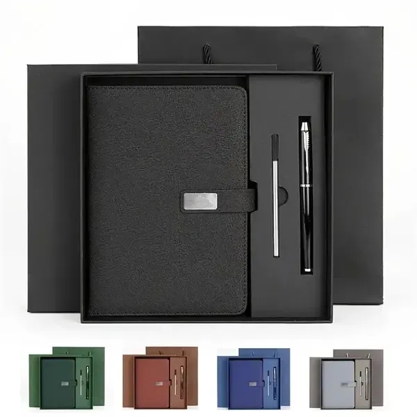 Customized Business Notebook Gift Set - Customized Business Notebook Gift Set - Image 0 of 3