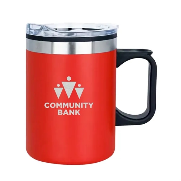 14 oz. Pisa Double Wall Insulated Mug - Laser Engrave - 14 oz. Pisa Double Wall Insulated Mug - Laser Engrave - Image 5 of 11