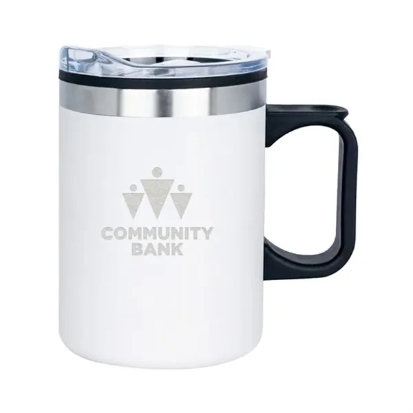14 oz. Pisa Double Wall Insulated Mug - Laser Engrave - 14 oz. Pisa Double Wall Insulated Mug - Laser Engrave - Image 6 of 11
