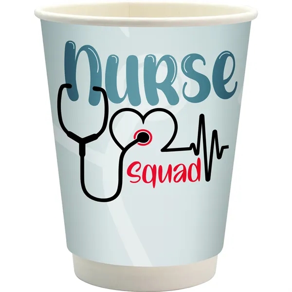 12 oz. Healthcare Full Color Paper Cup - 12 oz. Healthcare Full Color Paper Cup - Image 1 of 2