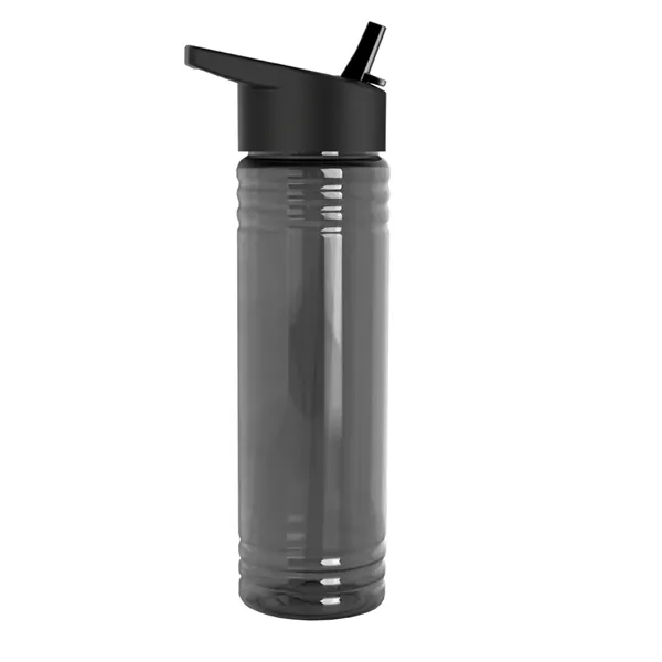 Sport Water Bottle with Flip Straw Lid, 24oz. - Sport Water Bottle with Flip Straw Lid, 24oz. - Image 3 of 9