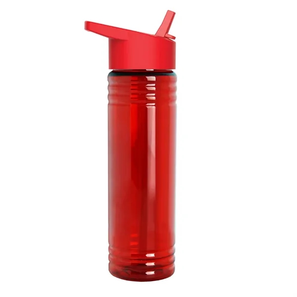 Sport Water Bottle with Flip Straw Lid, 24oz. - Sport Water Bottle with Flip Straw Lid, 24oz. - Image 4 of 9