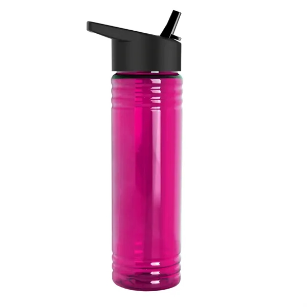 Sport Water Bottle with Flip Straw Lid, 24oz. - Sport Water Bottle with Flip Straw Lid, 24oz. - Image 6 of 9