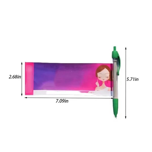 Retractable School Office Gift Ballpoint Pullout Banner Pen - Retractable School Office Gift Ballpoint Pullout Banner Pen - Image 1 of 4