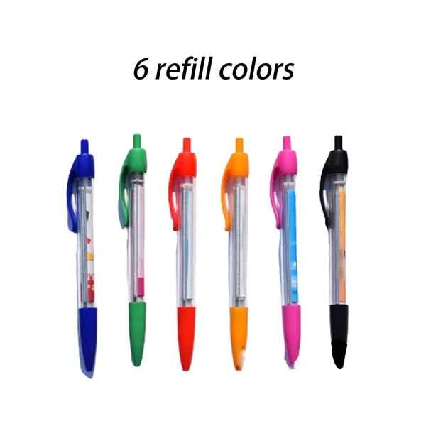 Retractable School Office Gift Ballpoint Pullout Banner Pen - Retractable School Office Gift Ballpoint Pullout Banner Pen - Image 2 of 4