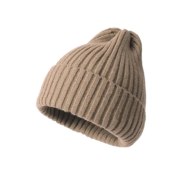 Warm Pointed Top Knitted Hat - Warm Pointed Top Knitted Hat - Image 5 of 8