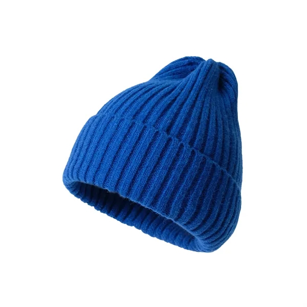 Warm Pointed Top Knitted Hat - Warm Pointed Top Knitted Hat - Image 8 of 8