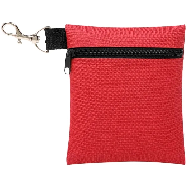 Professional Zipper Golf Tee/Ball Pouch Bag - Professional Zipper Golf Tee/Ball Pouch Bag - Image 4 of 7
