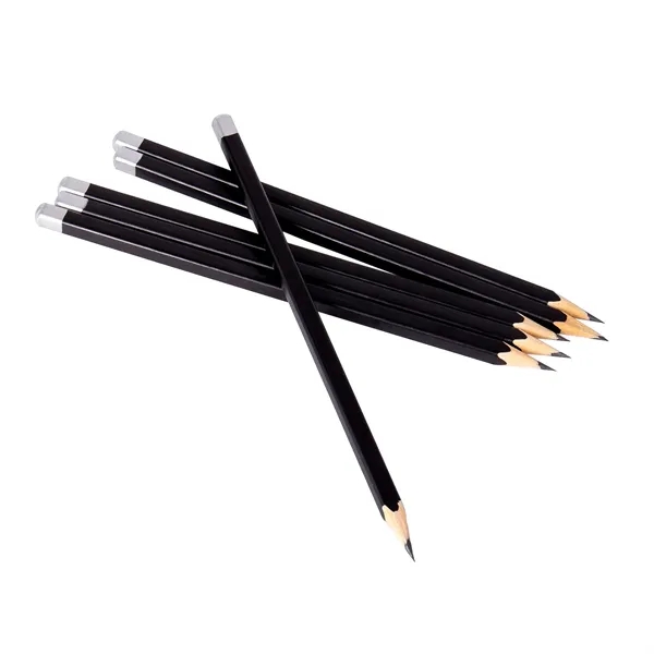 2B Square Black Wood Pencil Writing Instrument - 2B Square Black Wood Pencil Writing Instrument - Image 1 of 1