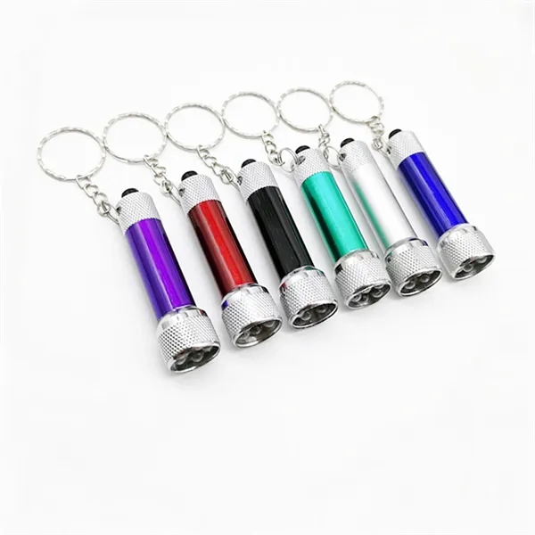 Promotional Super Bright LED Flashlight Keychain Mini Night - Promotional Super Bright LED Flashlight Keychain Mini Night - Image 4 of 4