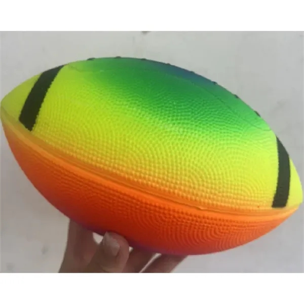 Custom 6" Mini Foam Football Stress Reliever - Custom 6" Mini Foam Football Stress Reliever - Image 1 of 2