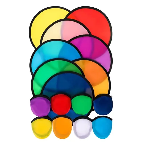 Foldable Flying Disc with Bag - Foldable Flying Disc with Bag - Image 2 of 2