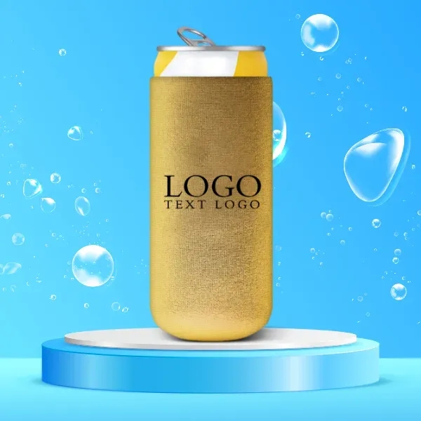 Metallic Beer Bottle Can Cooler - Metallic Beer Bottle Can Cooler - Image 0 of 9