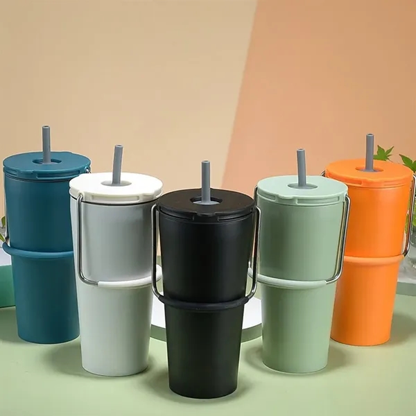 20oz Reusable Vacuum Tumbler - 20oz Reusable Vacuum Tumbler - Image 2 of 4
