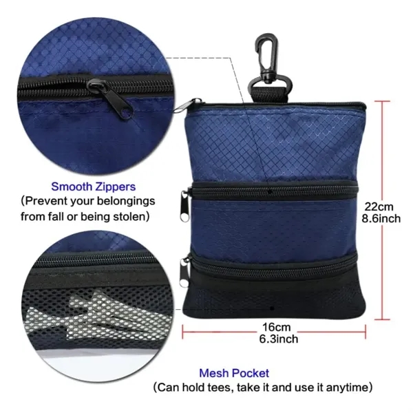 Premium Golf Accessories Pouch - Premium Golf Accessories Pouch - Image 2 of 4