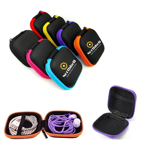 EVA Square Earbuds Carrying Case - EVA Square Earbuds Carrying Case - Image 0 of 5