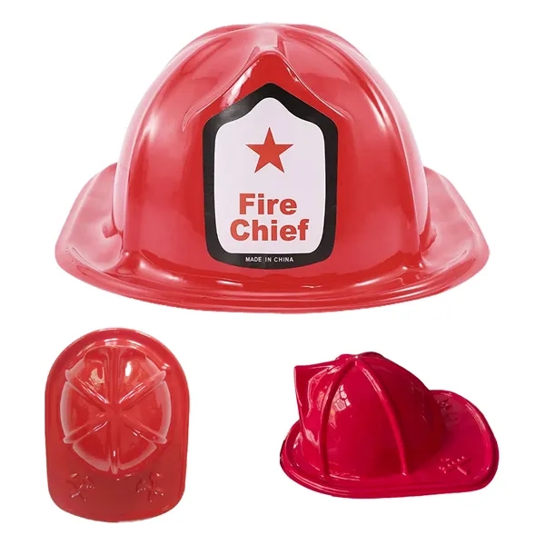 Soft Plastic Fireman Helmet Firefighter Hats for Boys Girls - Soft Plastic Fireman Helmet Firefighter Hats for Boys Girls - Image 0 of 3