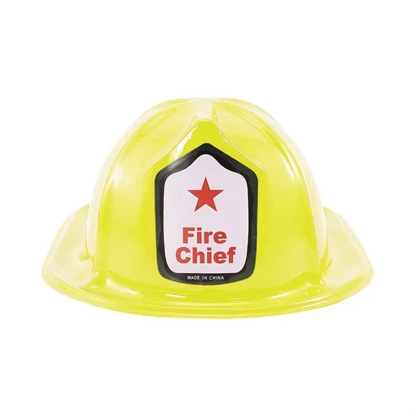 Soft Plastic Fireman Helmet Firefighter Hats for Boys Girls - Soft Plastic Fireman Helmet Firefighter Hats for Boys Girls - Image 3 of 3