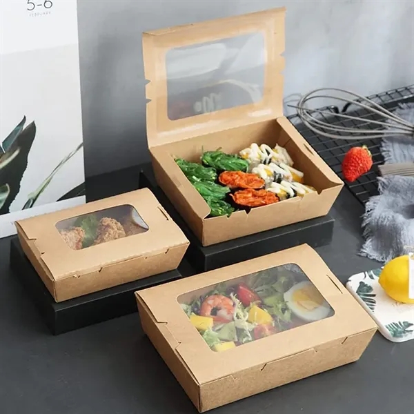 Take Out Food Containers with Window - Take Out Food Containers with Window - Image 2 of 4