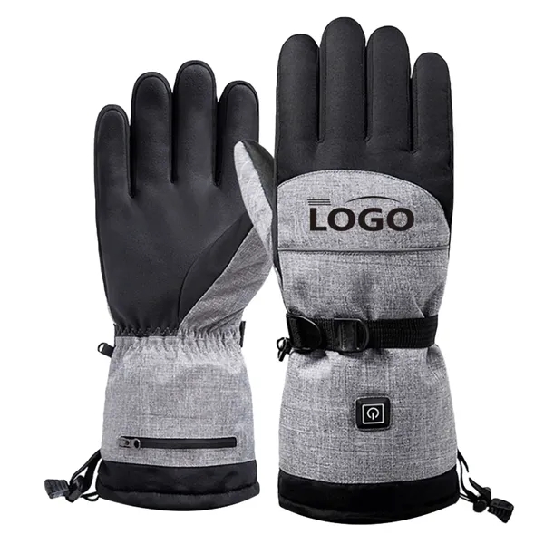 Rechargeable Heated Gloves Touchscreen Waterproof - Rechargeable Heated Gloves Touchscreen Waterproof - Image 0 of 1