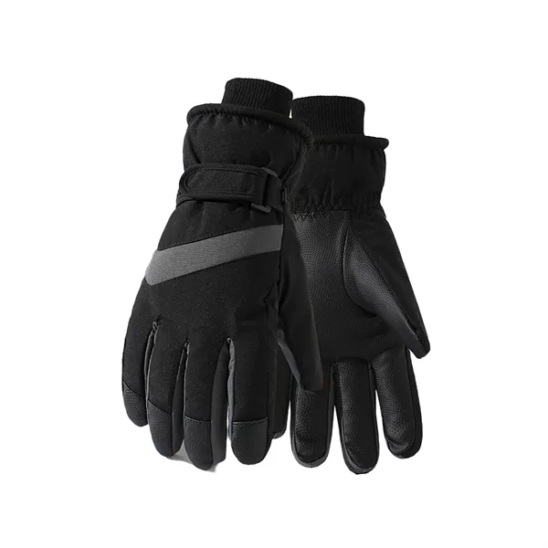 Waterproof Ski Gloves Durable Skate Touchscreen Customizable - Waterproof Ski Gloves Durable Skate Touchscreen Customizable - Image 7 of 7