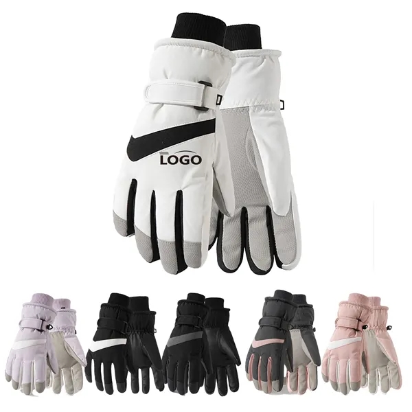 Waterproof Ski Gloves Durable Skate Touchscreen Customizable - Waterproof Ski Gloves Durable Skate Touchscreen Customizable - Image 0 of 7