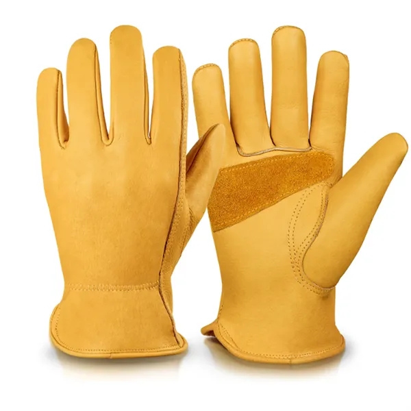 MOQ20 BC Grade Cowhide Leather Work Gloves - MOQ20 BC Grade Cowhide Leather Work Gloves - Image 1 of 1