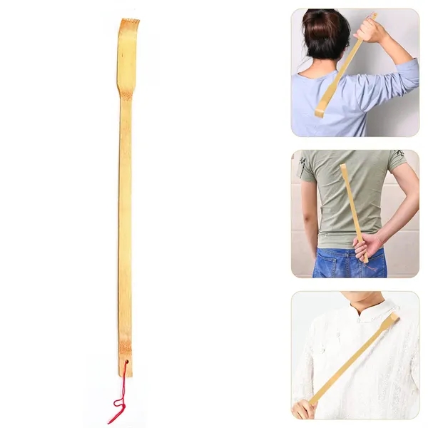 Bamboo Tickle Back Massager Scratcher For Home - Bamboo Tickle Back Massager Scratcher For Home - Image 4 of 5