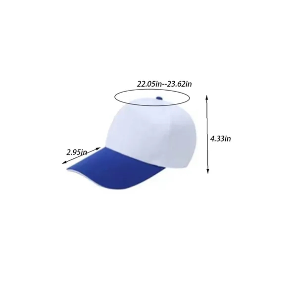 Custom Adjustable Running Workouts Outdoor Hat Baseball Cap - Custom Adjustable Running Workouts Outdoor Hat Baseball Cap - Image 1 of 4