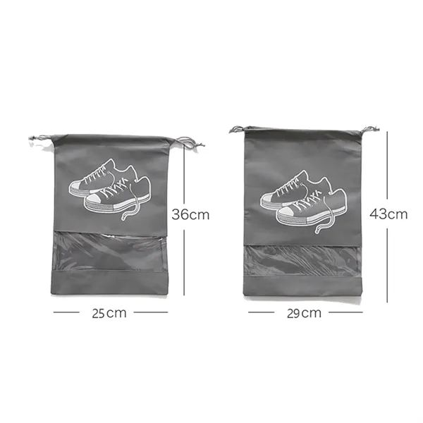 Shoe Storage Bag with Visible Window - Shoe Storage Bag with Visible Window - Image 1 of 6