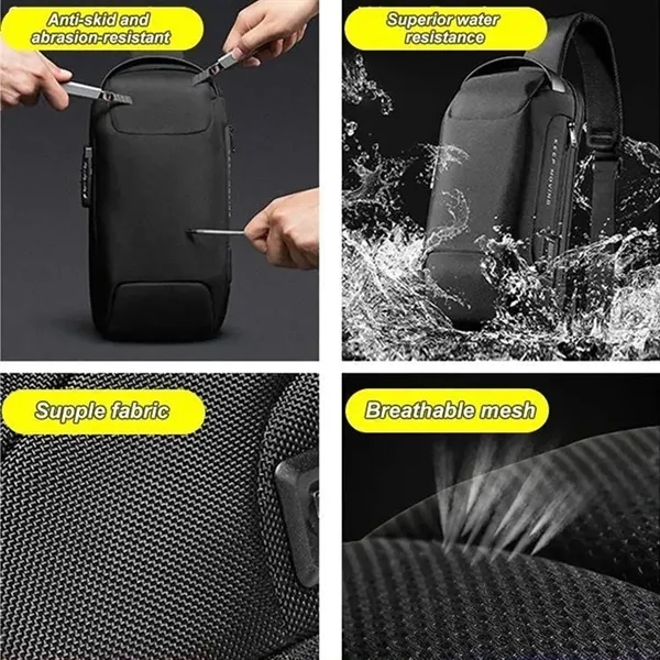 Anti-Theft Outdoor Leisure Cross-Body Bag - Anti-Theft Outdoor Leisure Cross-Body Bag - Image 4 of 4