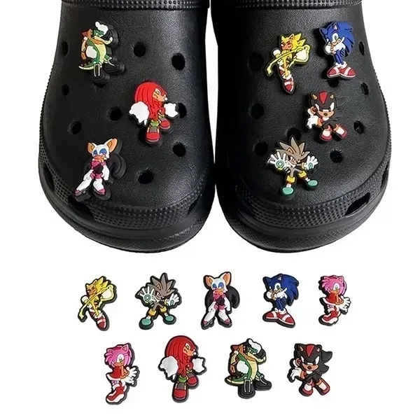 Shaped PVC Shoe Charms - Shaped PVC Shoe Charms - Image 0 of 5